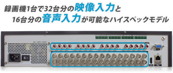 販売終了】塚本無線：WTW-DA1532G｜AHDデジタルレコーダー