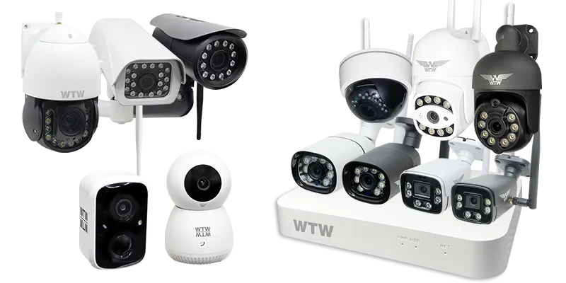 公式WTW塚本無線】日本製 防犯カメラと録画機 DVR