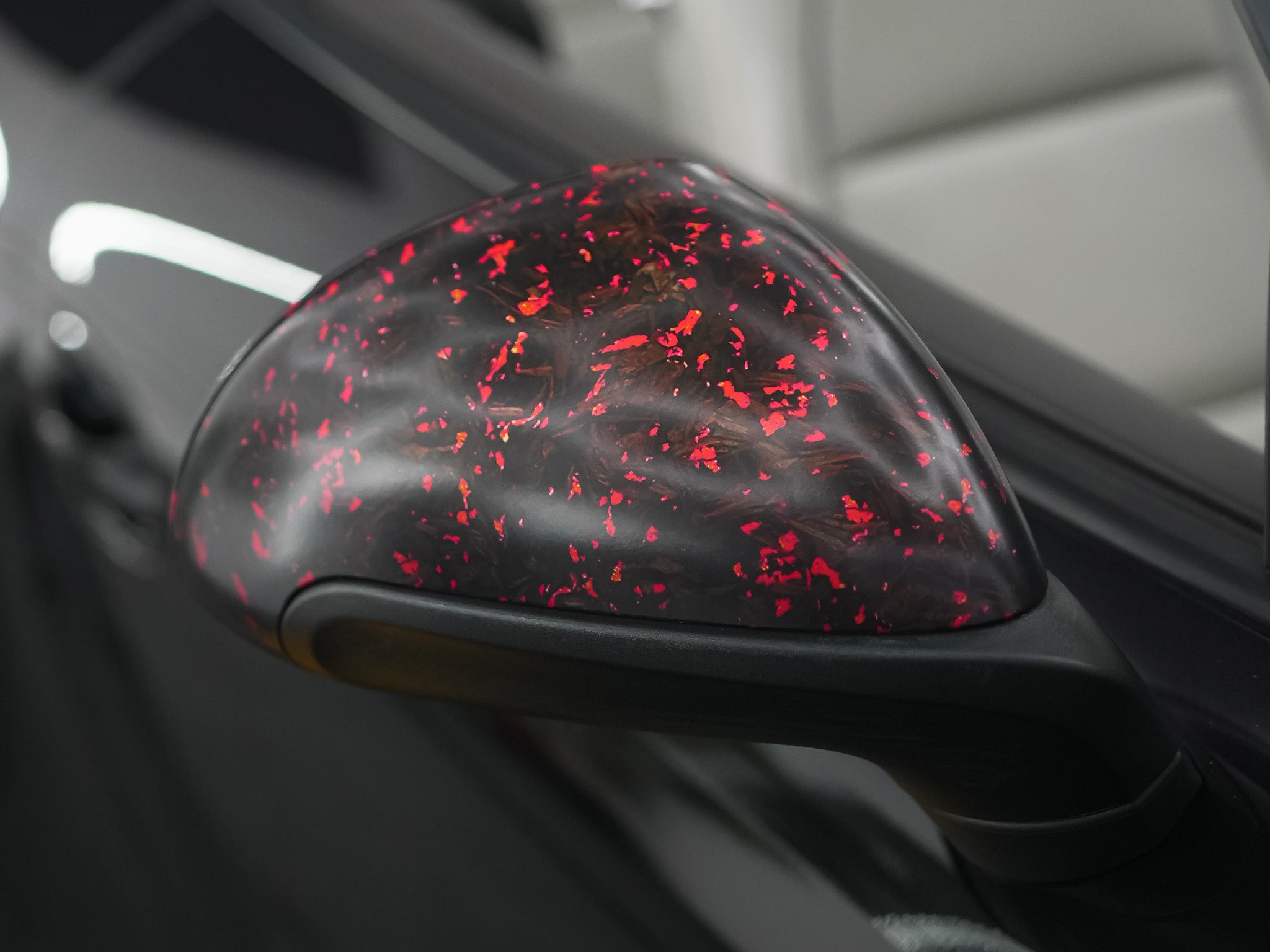 WRPD. Shappire Metallic Forged Carbon Fibre Vinyl Wrap - Car