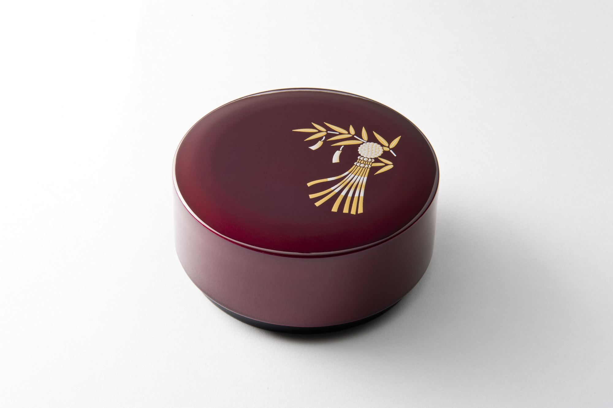 丸小物入 赤 七夕 | 東北工芸製作所 「玉虫塗総本舗」