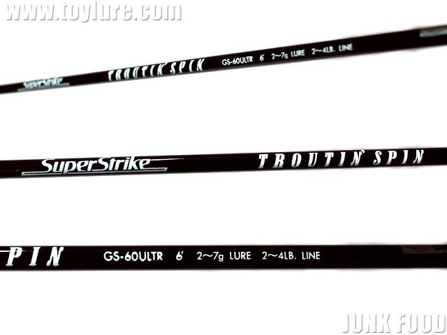JUNK FOOD item: R-6281 トラウティンスピン GS-60ULTR スーパーストライク