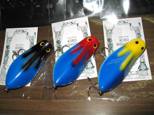 バルサ50、マッドルアーを経て西岡忠司さんのオリジナルブランドが