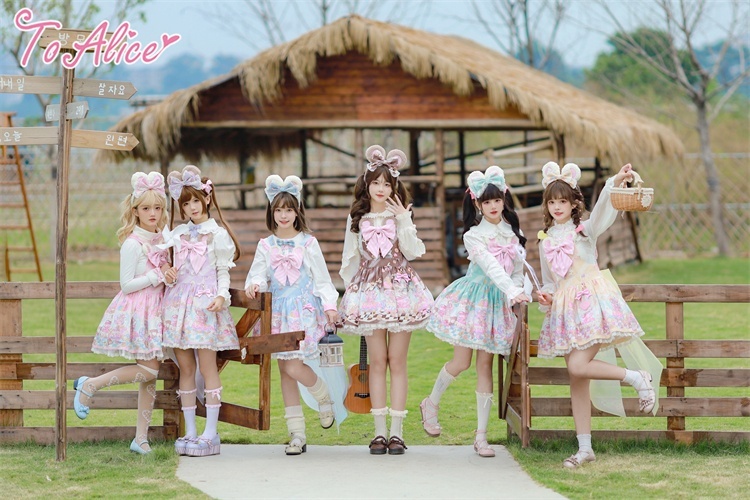 ToAlice】L751スイーツドームサロペットスカート - To Alice