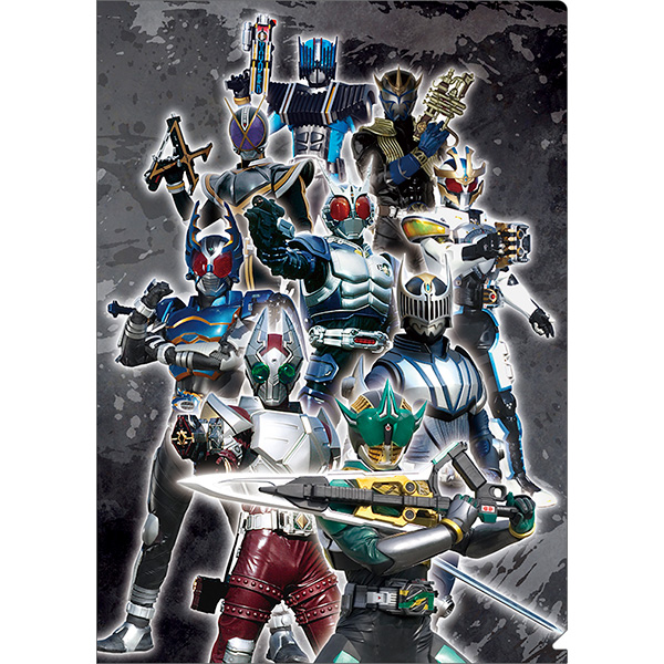 2nd KAMEN RIDER 集合クリアファイル Vol.1【仮面ライダーストア