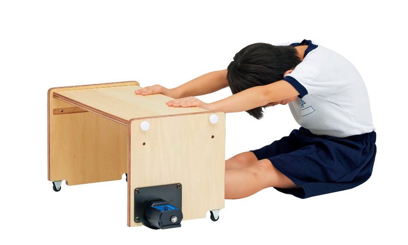 大型デジタル回転カウンター採用長座体前屈測定器 | トーエイライト