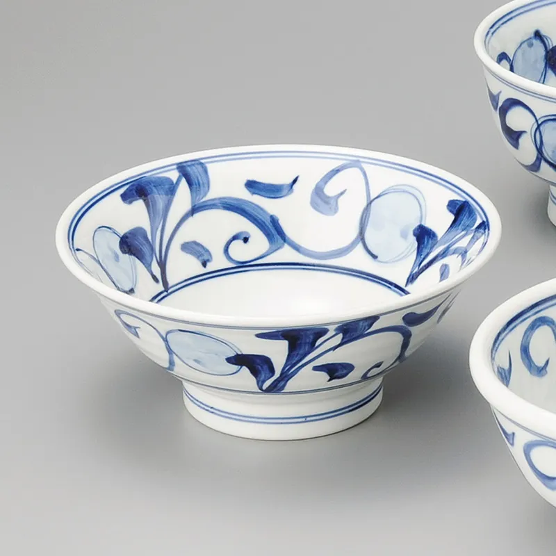 手描唐草6.5そば丼(多用丼 大サイズ)|食器通販の陶磁庵