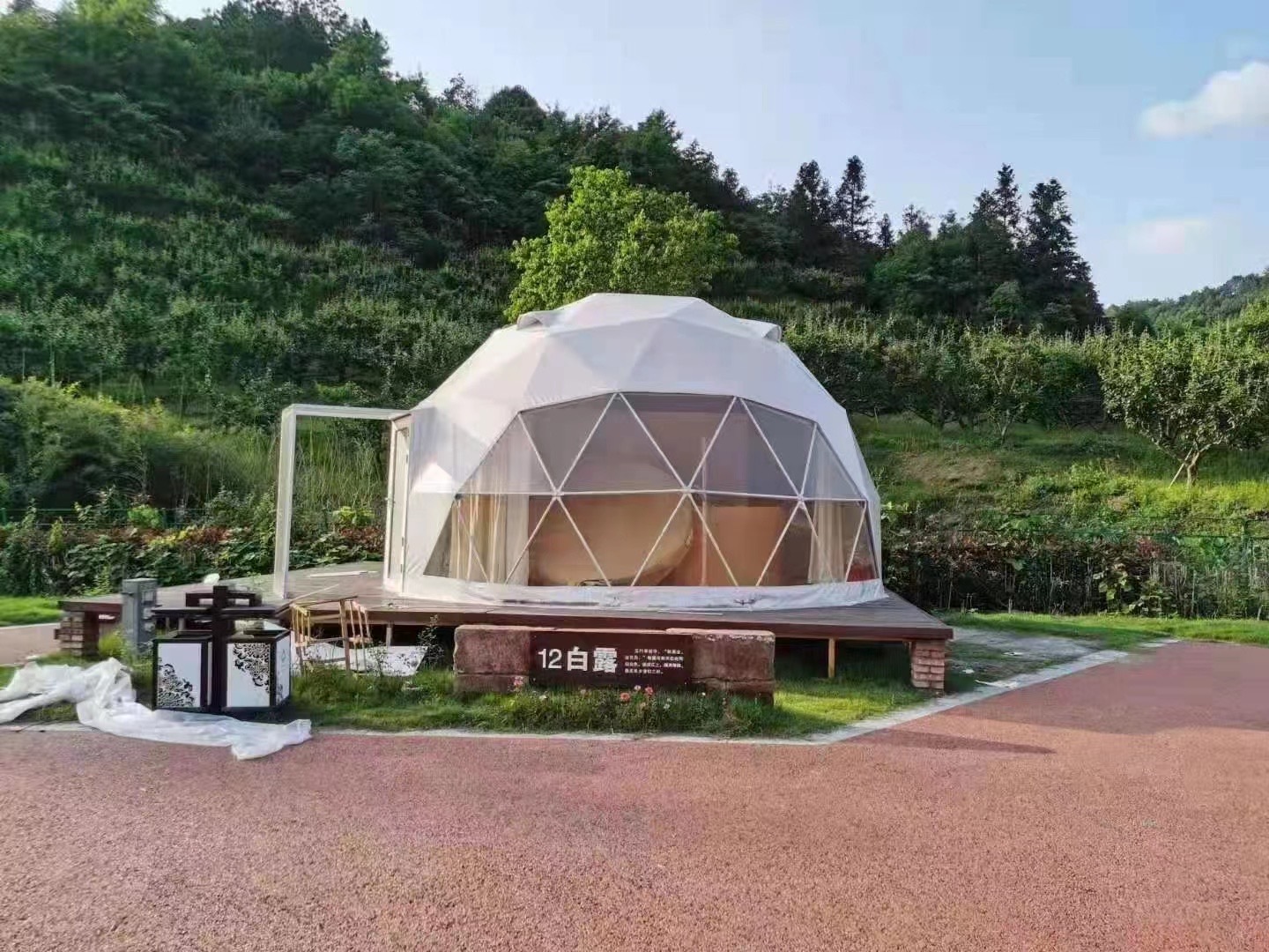 グランピングテント