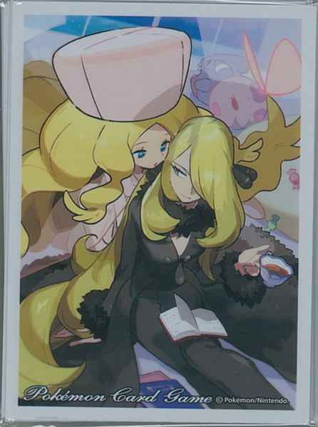 ポケモンカード】 デッキシールド シロナ＆カトレア 64枚入り 未開封