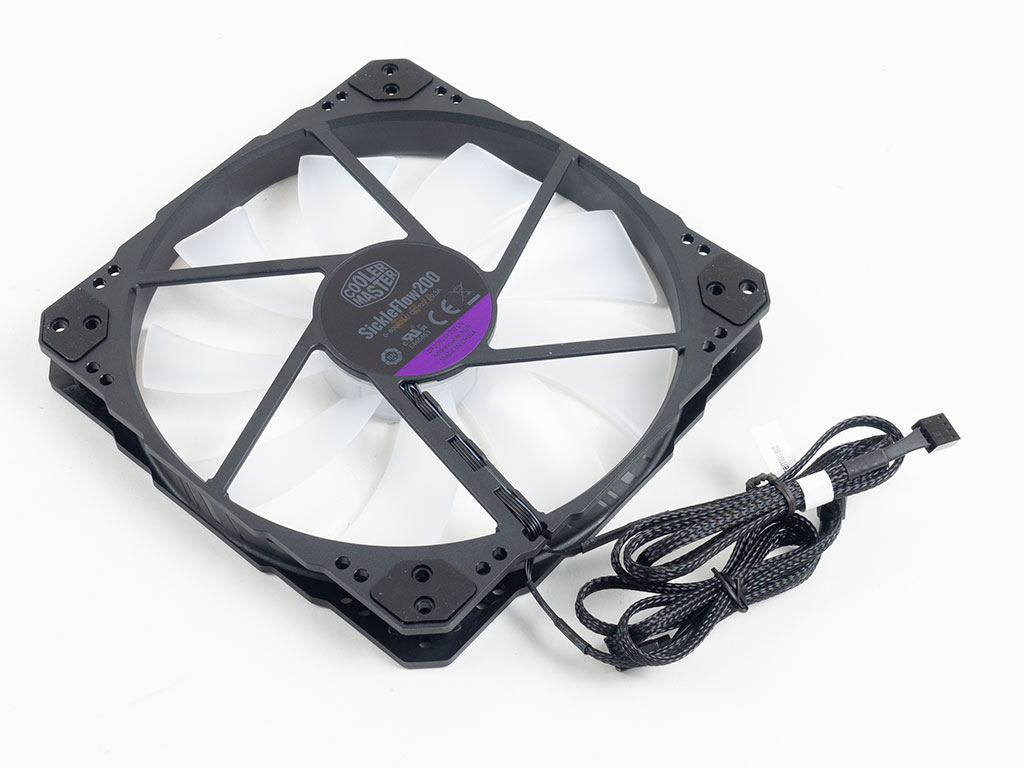 SickleFlow 200 ARGB ケースファン 2個セット 200mm Amazon.com