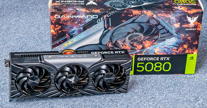 Gainward GeForce RTX 5080 Phoenix GS Review - Overclocking & Power