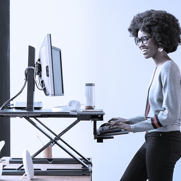 Ergotron（エルゴトロン） LXデュアルディスプレイアーム スタッキング
