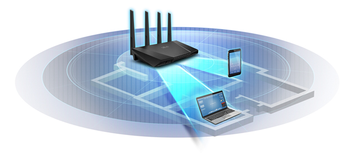 ASUSから高信頼・ハイパフォーマンスの無線LANルーター「RT-AC87U」が