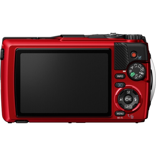 OM SYSTEM Tough TG-7 Digital Camera Red (V110030RU000) | New