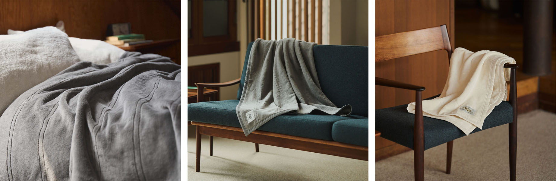 オーガニックコットンのブランケット: ｜オーガニックコットンタオル