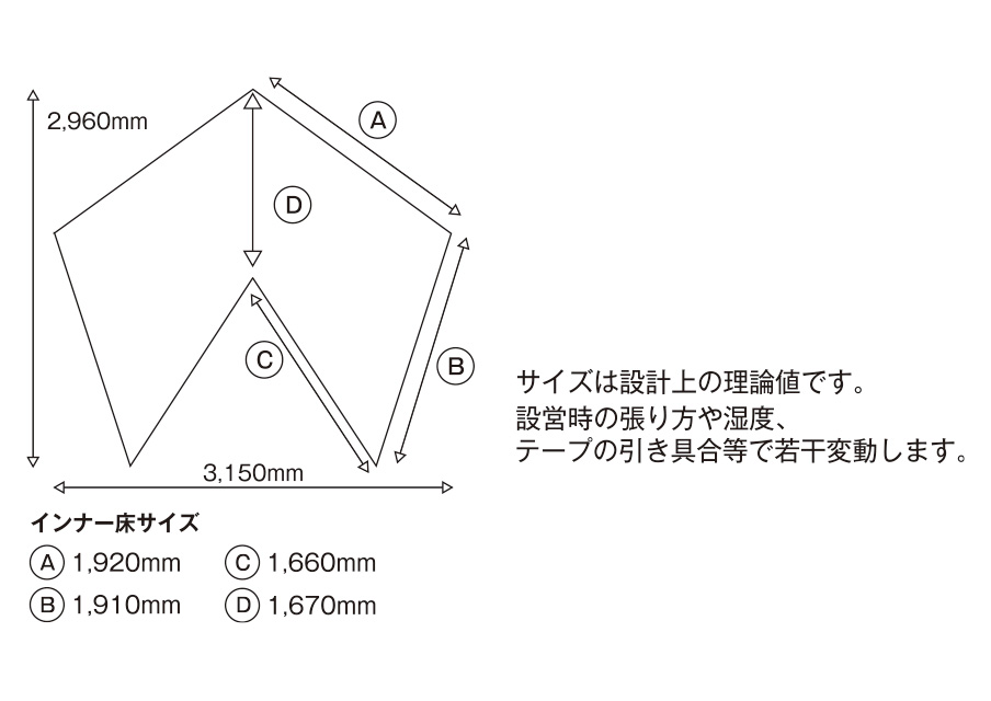 サーカス メッシュインナーセット4/5 ソロ｜TENT｜PRODUCTS｜tent-Mark