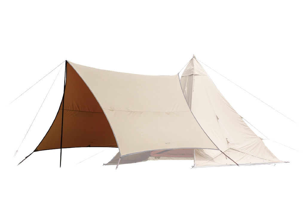 焚火タープTCマルチコネクトヘキサ｜TARP｜PRODUCTS｜tent-Mark DESIGNS