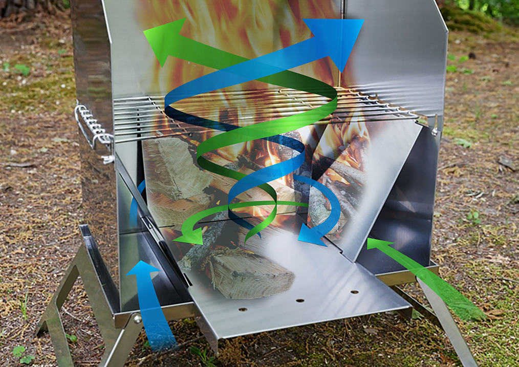 焚き火グリル”とん火”｜TAKIBI｜PRODUCTS｜tent-Mark DESIGNS