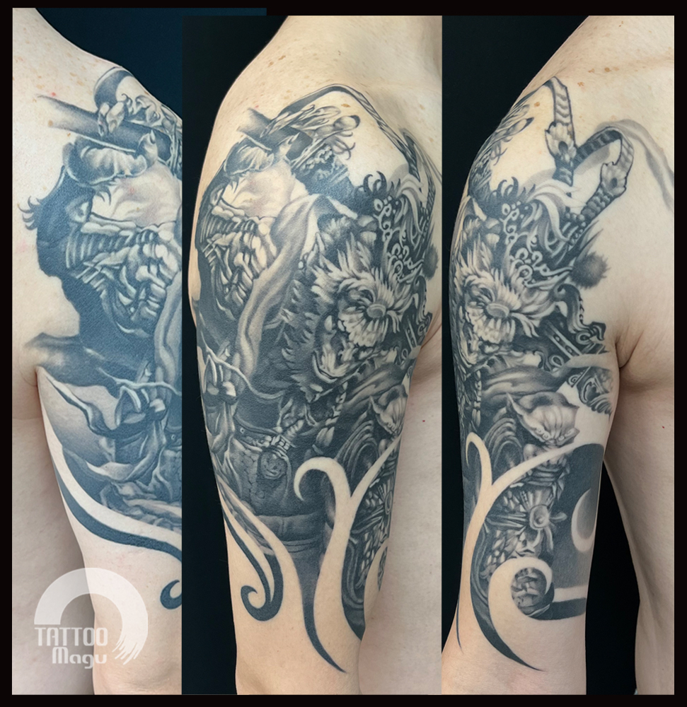 斉天大聖・Monkey King - TATTOO MAGU｜世界で一つの刺青を高知から