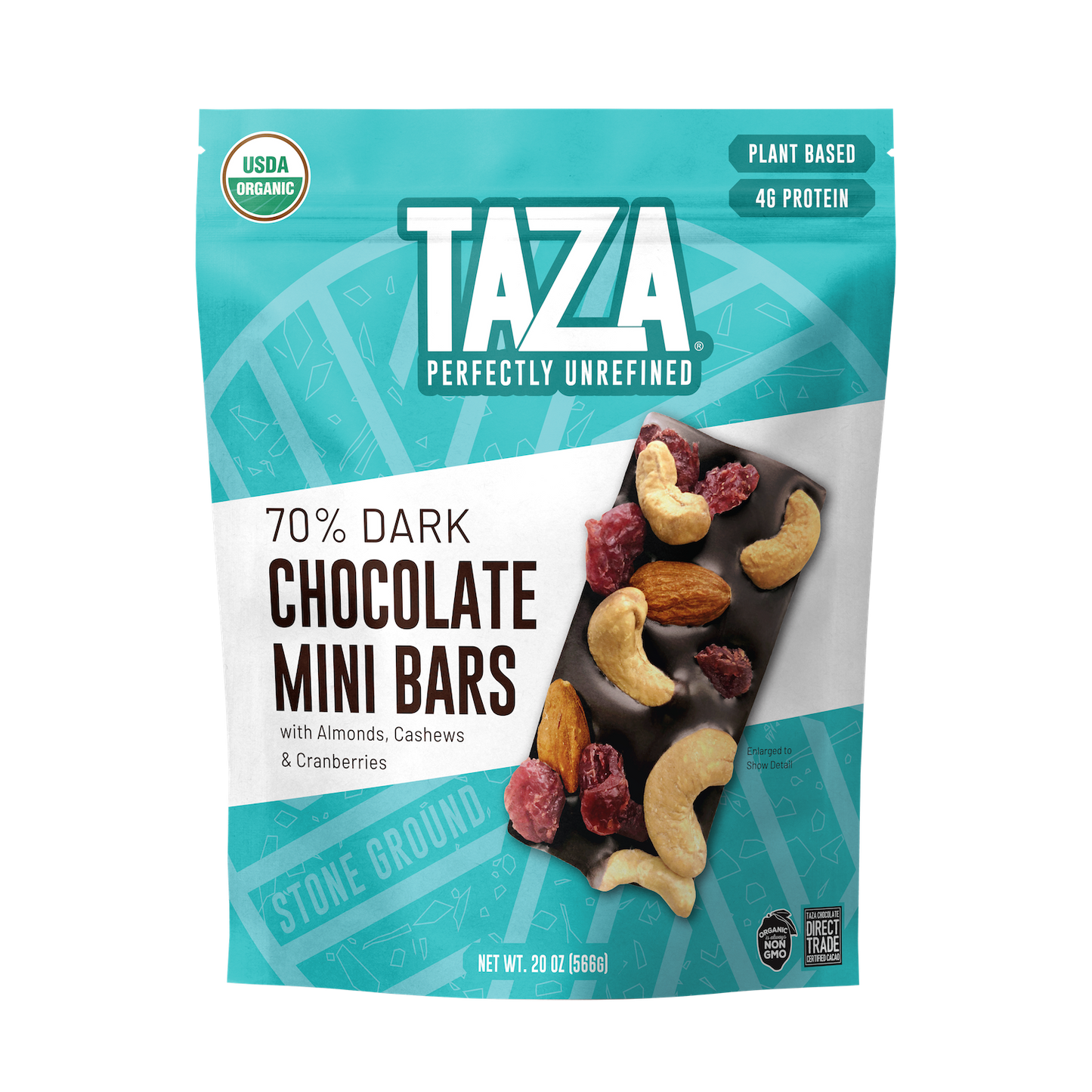70% Dark Chocolate Mini Bars – Taza Chocolate