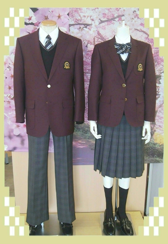 制服紹介 | 学校生活 | 富山県立高岡商業高等学校