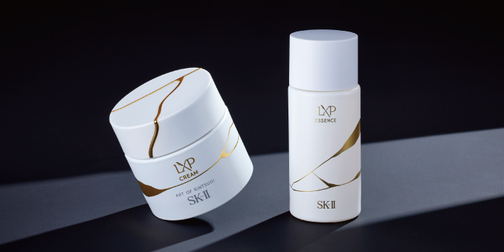 SK-II〉LXP 金継ぎ クリーム トライアルキット ラインで体験。自分史上