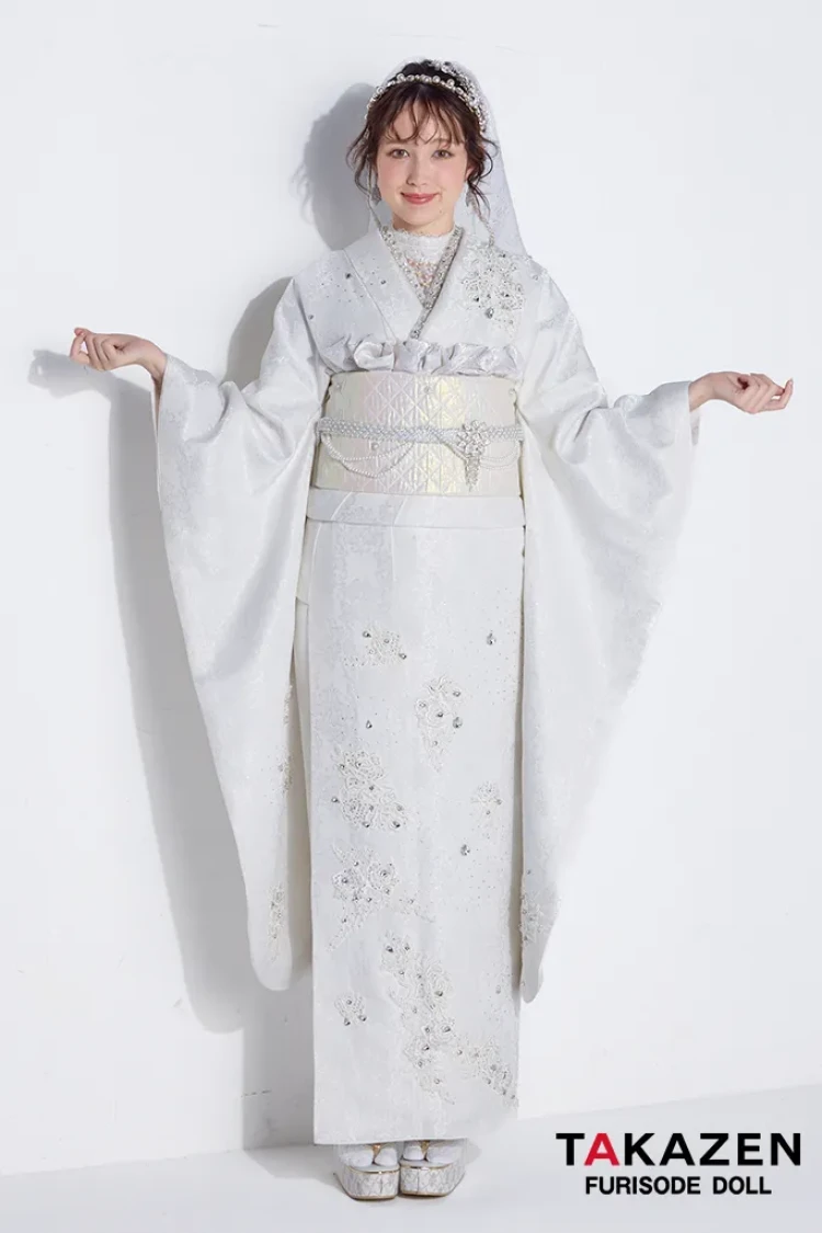 ニュースタイルデビュー“ブラックレーベル” 白/ホワイト ジャガード