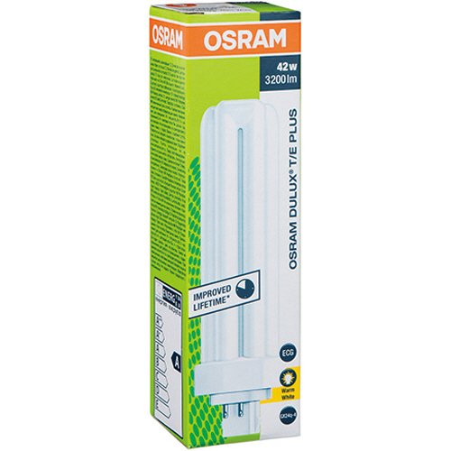 たのめーる】オスラム コンパクト形蛍光ランプ 42W形 電球色 DULUX T/E