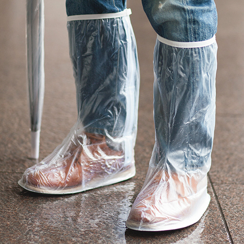 たのめーる】プロスタッフ 携帯用長ぐつ カッパの足 L-XL(25-28cm用