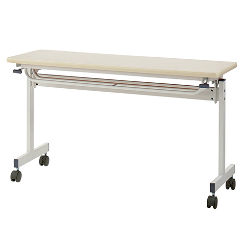 たのめーる】YAMAZEN フラップトップ会議用テーブル 幅1200×奥行450mm