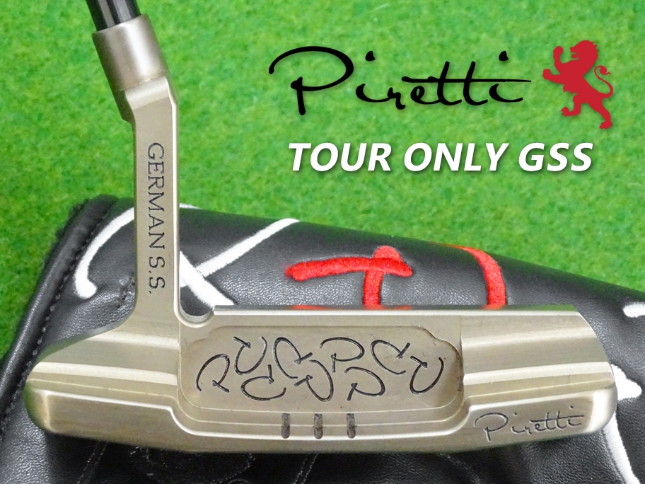 新品】Piretti CAPRI GSS 365G GOLD パター 38.5インチ トリプルサイト