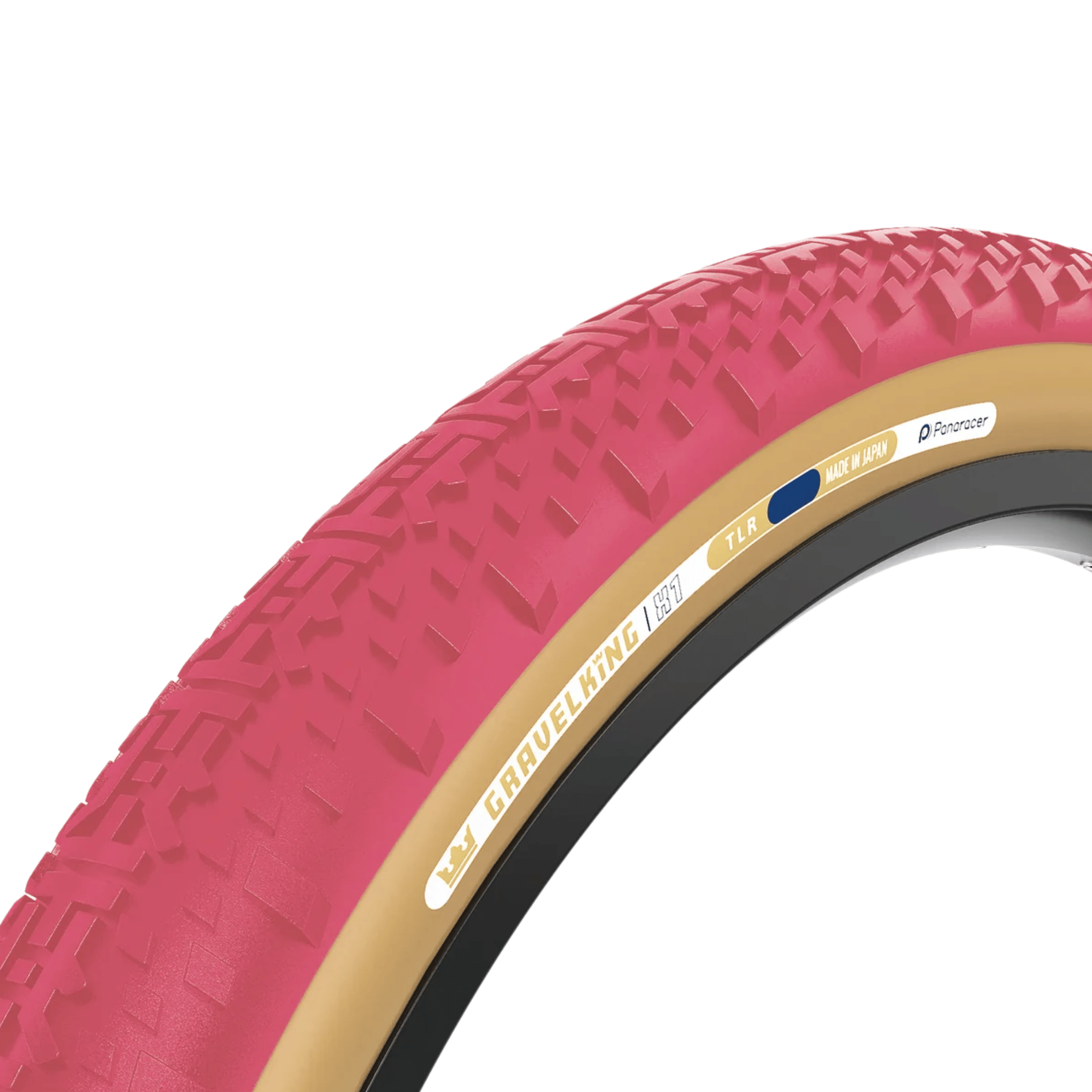 Panaracer GravelKing LTD X1 TLR 700c Cranberry Tubeless Tire | The