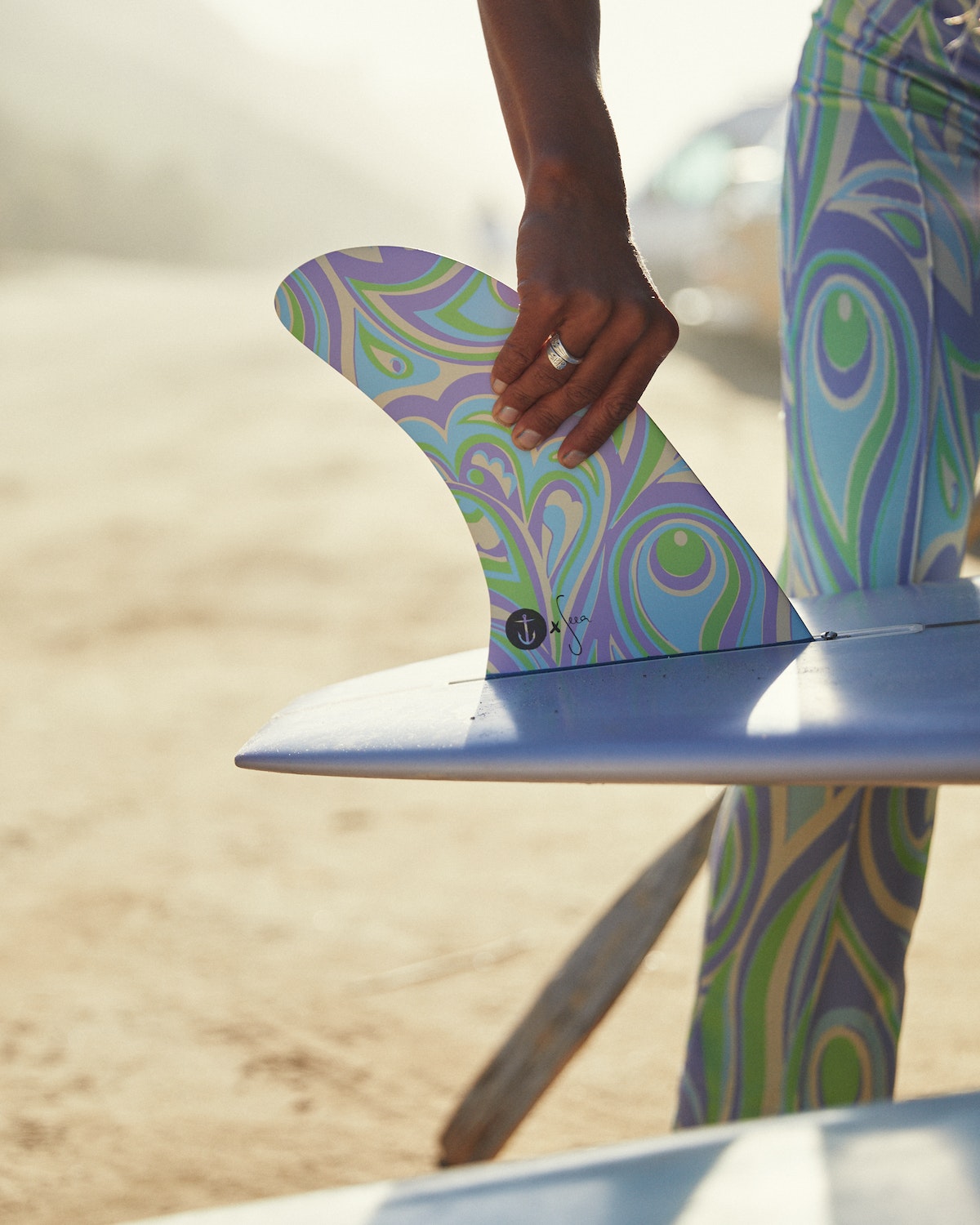 Seea x Captain Fin 9.5” Pivot Fin - Seea