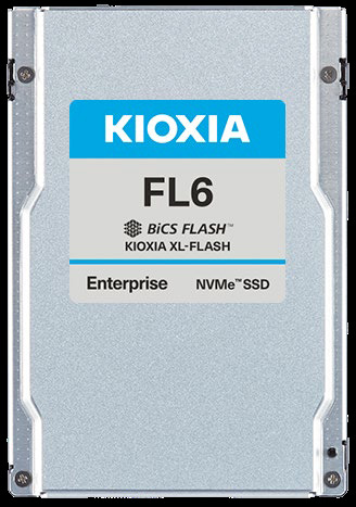 KIOXIA FL6 Series Enterprise NVMe Gen 4 SSD - SLC Based XL-Flash