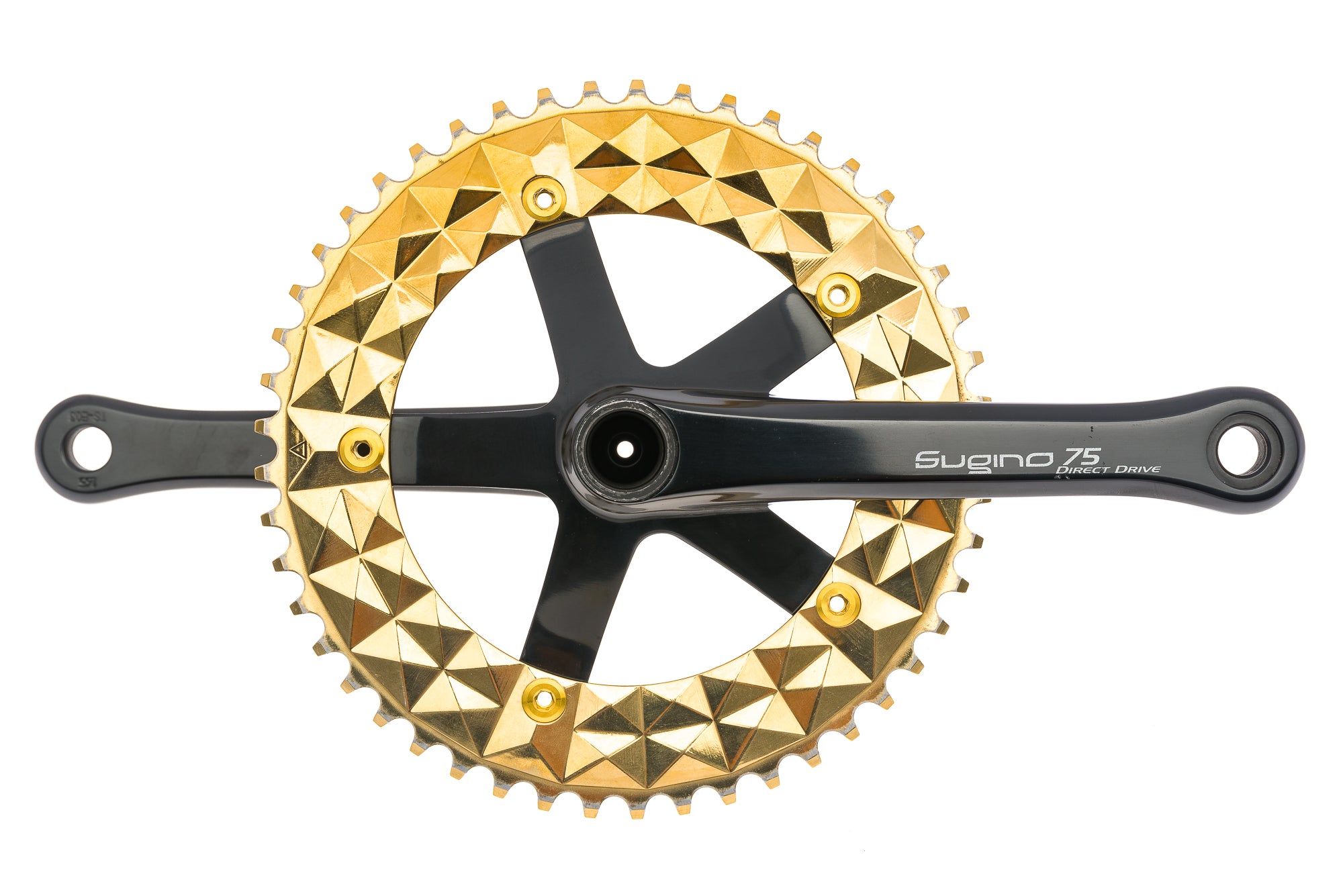 Sugino 75 Direct Drive Crankset Single Speed 165 | The Pro's Closet