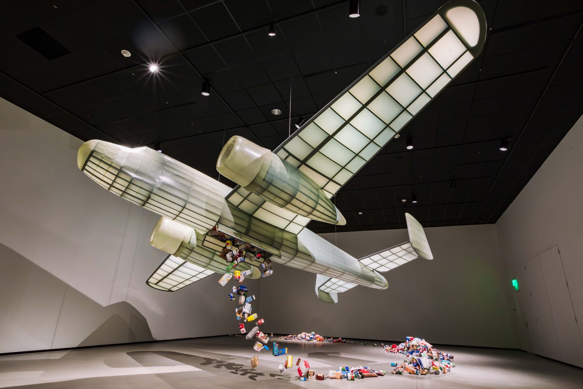 Paul Villinski's Sculptures Swoop and Swarm in 'Flight Patterns