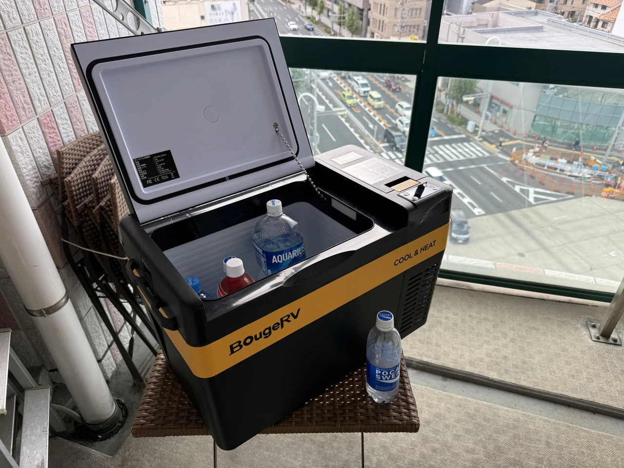 BougeRV CR Pro CH 25L ポータブル保温冷蔵庫』レビュー、保温・保冷の
