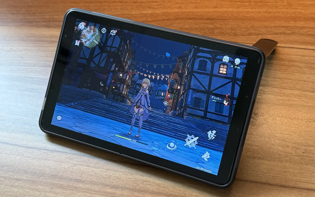 Blackview ZENO 1 実機レビュー！8.4型・軽量335g、4G対応＆スタンド