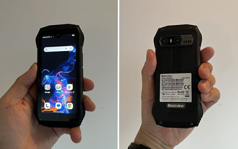 Blackview N6000』レビュー | 防水防塵・耐衝撃規格の4.3インチミニ