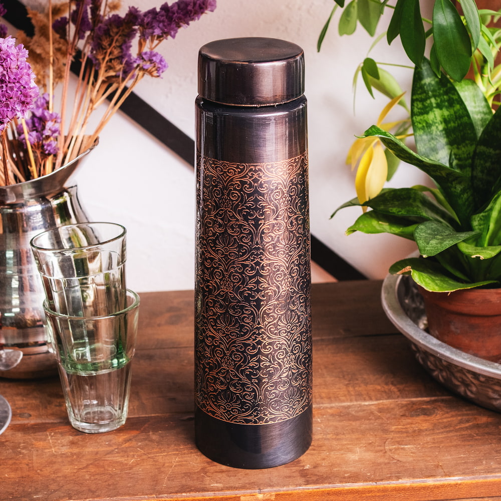 送料無料 銅 水差し 礼拝用品 ロタ アーユルヴェーダ 高級銅製