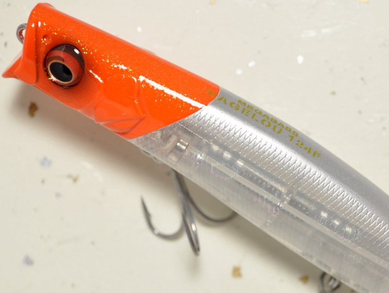 メガバス カゲロウ124F：GP RED HEAD【ネコポス配送可】の通販 - 釣り