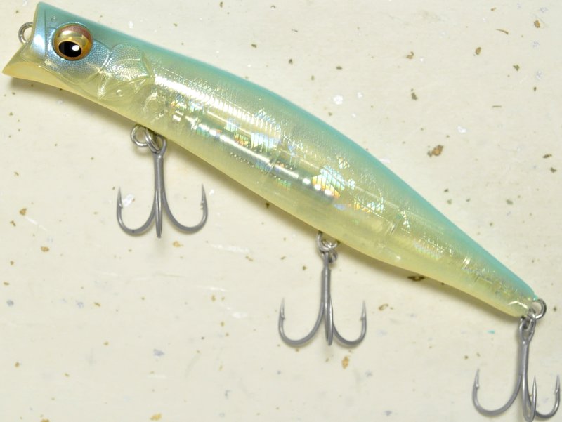 メガバス カゲロウ124F：SHERBET BLUE BACK CHART（1091限定カラー