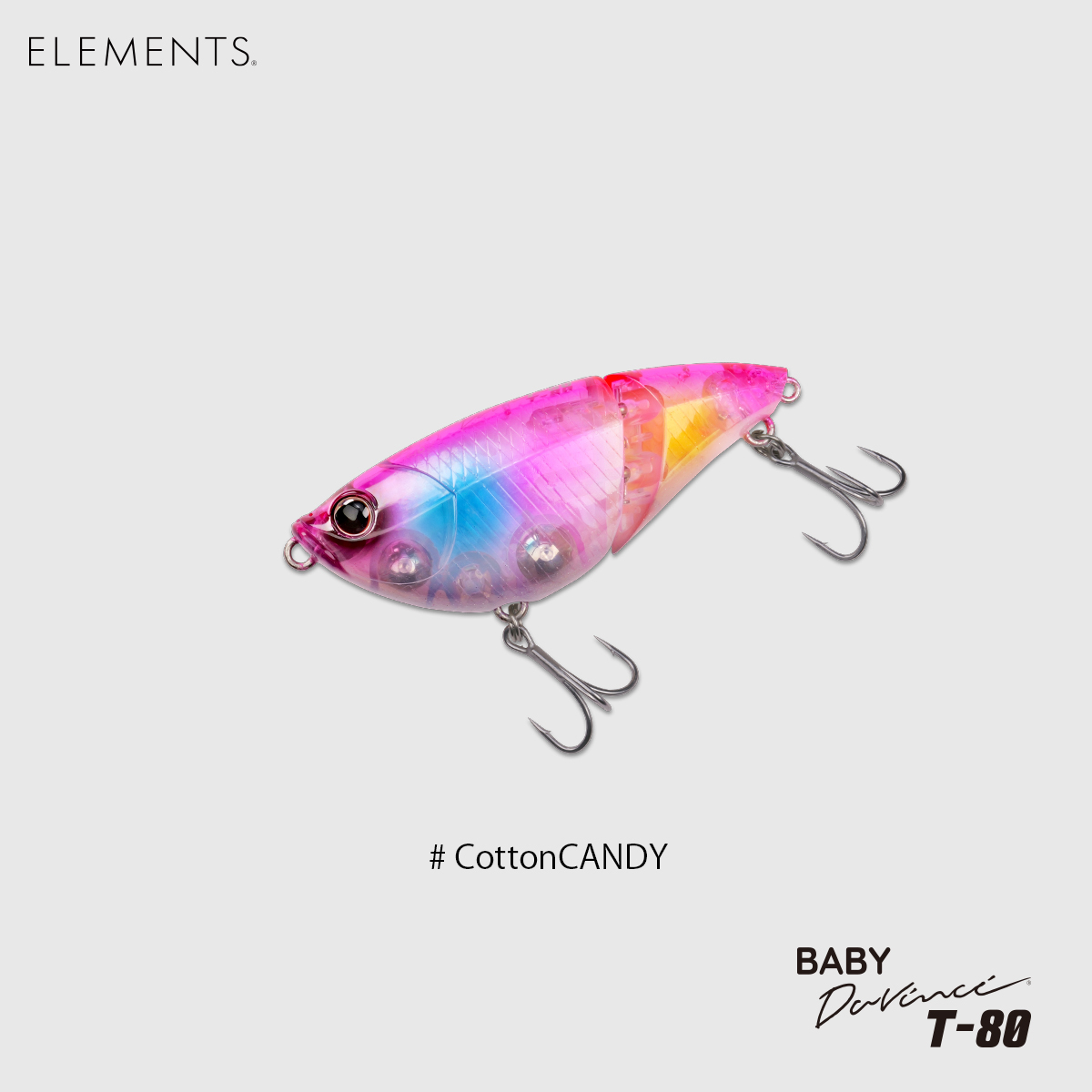 エレメンツ ベビーダヴィンチT-80：SW＃CottonCANDY□ネコポス対象外