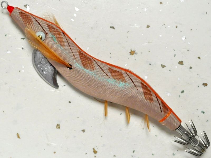 林釣漁具製作所 餌木猿 3.5号：1号 緑テープ【ネコポス配送可】の通販