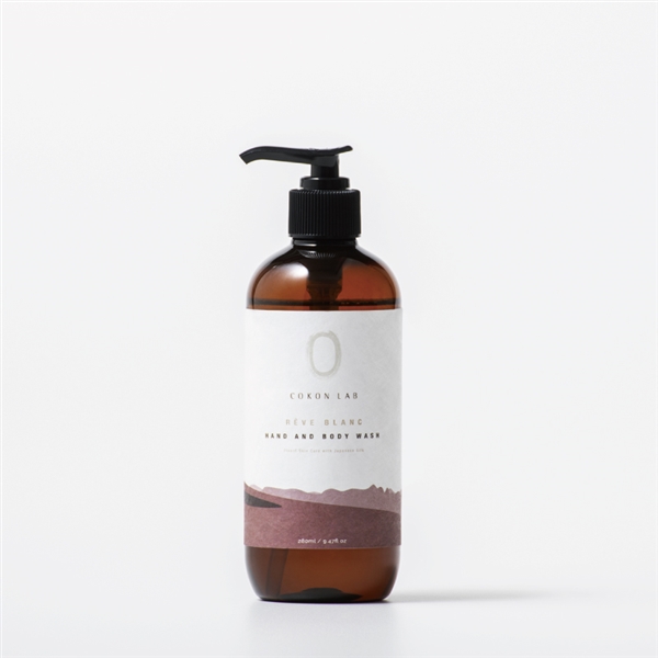 ココンラボ】ハンド＆ボディ ウォッシュ レーヴブラン 280ml: コスメ
