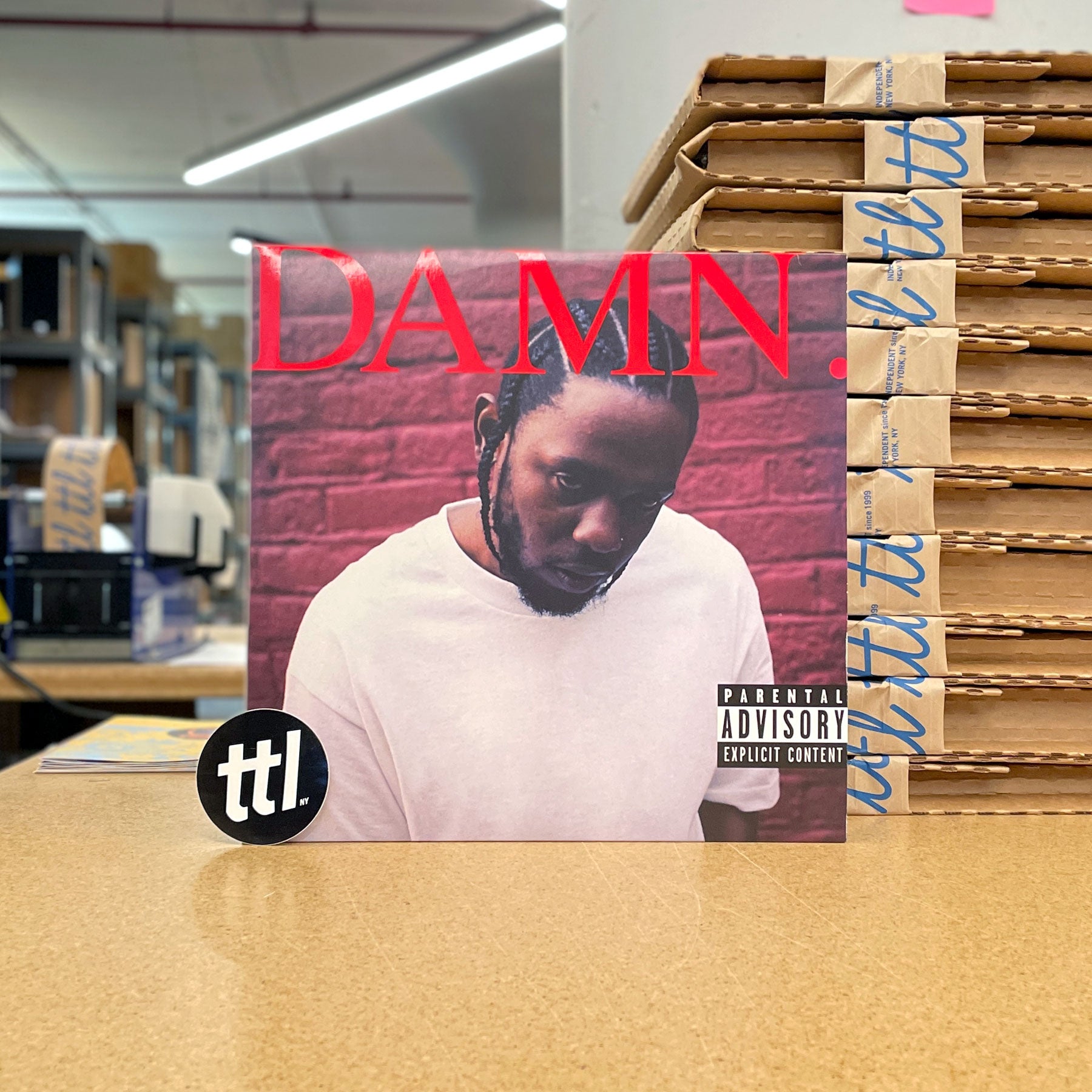 Kendrick Lamar: DAMN (180g) Vinyl 2LP – TurntableLab.com