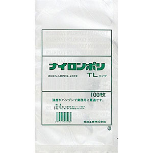 福助工業 ナイロンポリ TLタイプ規格袋 15-25 （200枚） 袋とシーラー