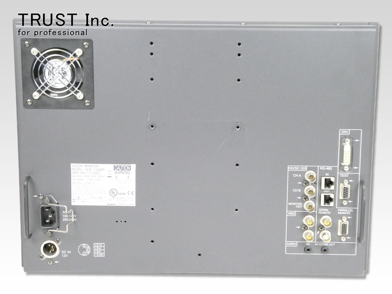 HLM-1704WR / Multiformat MONITOR【中古放送用・業務用 映像機器