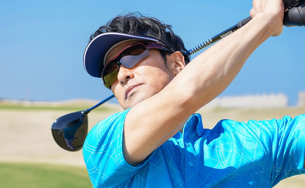 A-FIT 偏光スポーツサングラス 偏光ブラウンレンズ AF-7006PBR