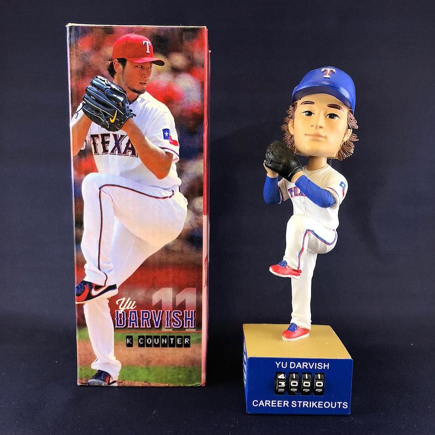 2013年球場配布ボブルヘッド ダルビッシュ有 カウンター付き(帽子青