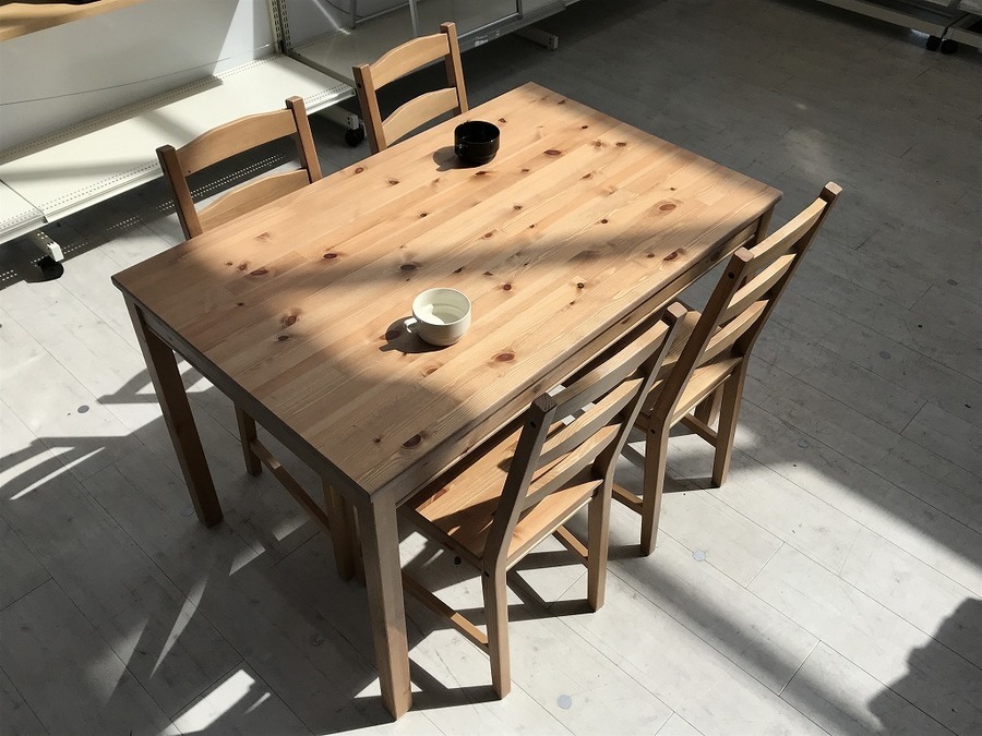 IKEA（イケア）のヨックモックダイニングセットのご紹介【堺福田店